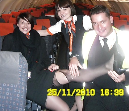 Flight attendants stockings ans pantyhose #16259821