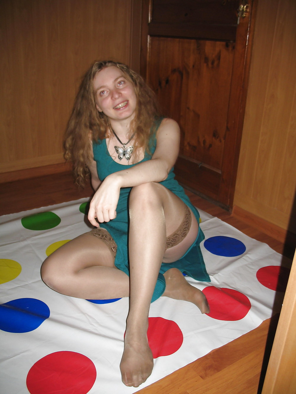 Playing Twister, Upskirt, Nude and Downblouse #2757166