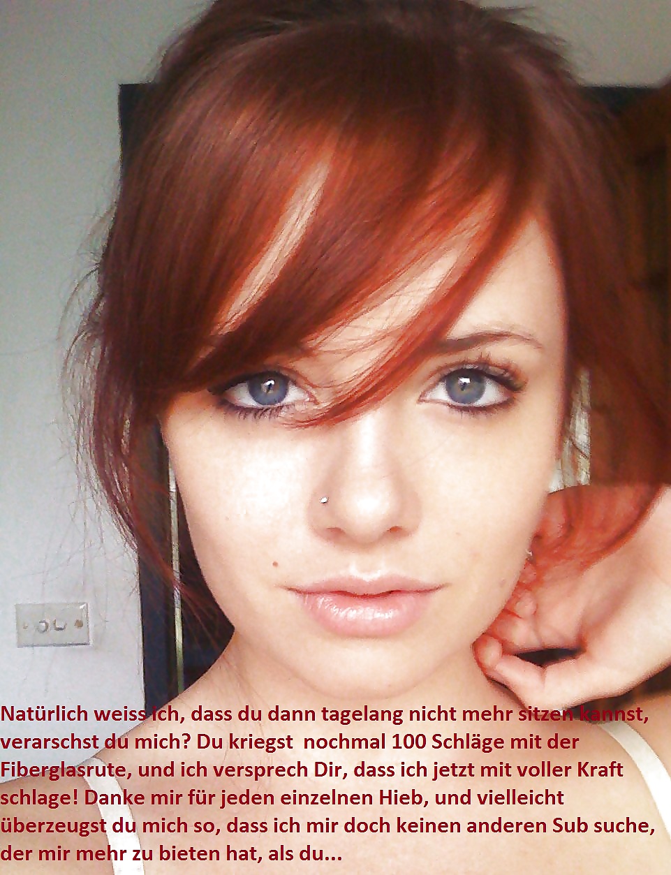 Femdom captions german #19267198