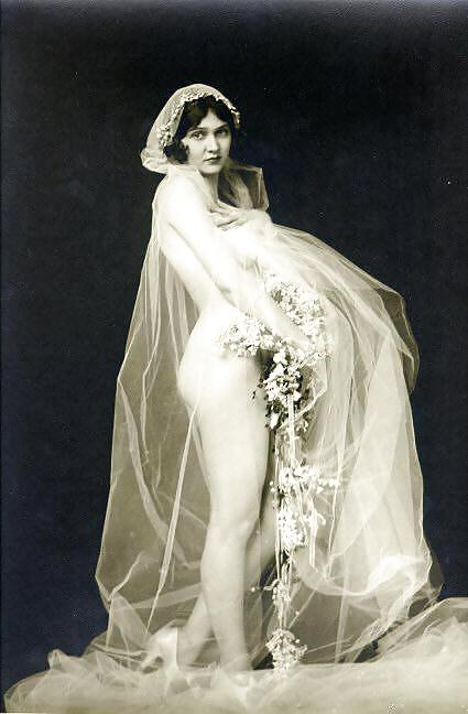 Vintage arte de la foto erótica 10 - modelo desnudo 7 novias
 #6720917