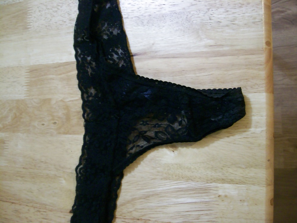 My cock with ashleyl's sexy lacy thong, smells so good #3923053