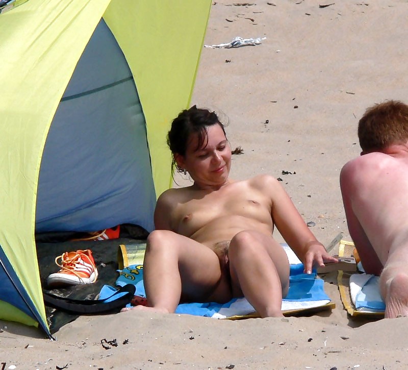 NUDE AT THE BEACH #17662727