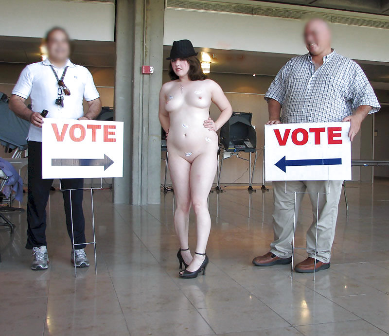 The naked OBAMA voter! #966189
