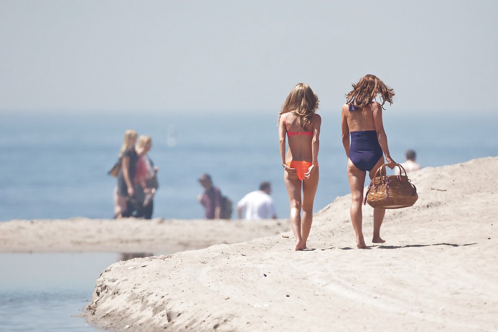 Audrina Patridge Im Bikini Am Strand In Santa Monica #3329752