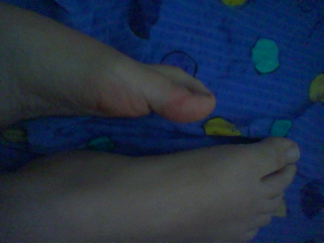Sabrina 's piedi - modello di piede con lunghe dita flessibili
 #16543073