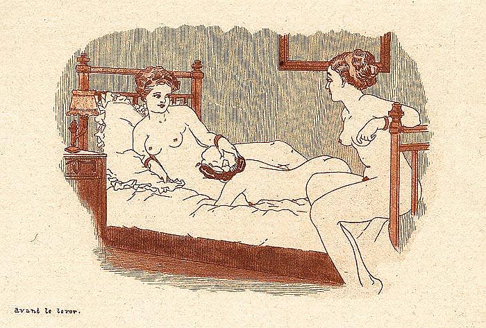 Them. Drawn Porn Art 26 - French Postcards 7 #19041997