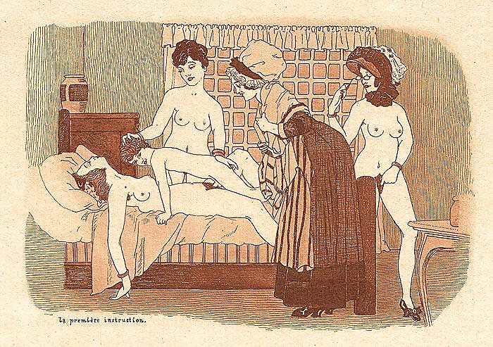 描かれたポルノアート 26 - フランスのポストカード 7
 #19042010