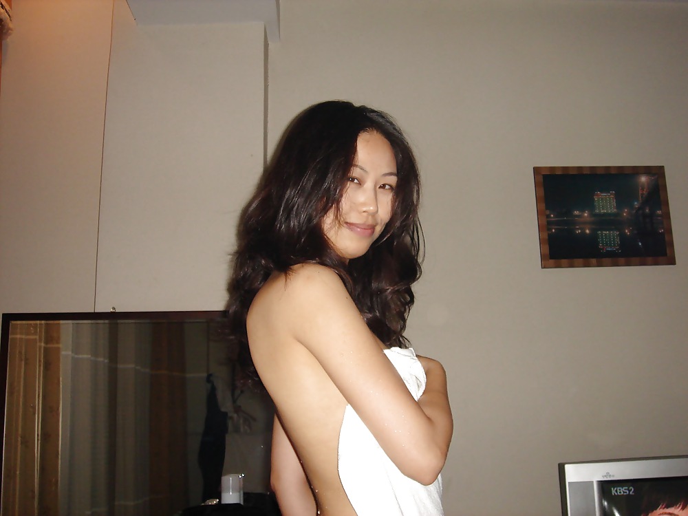 Korean girl taking a shower #12047392