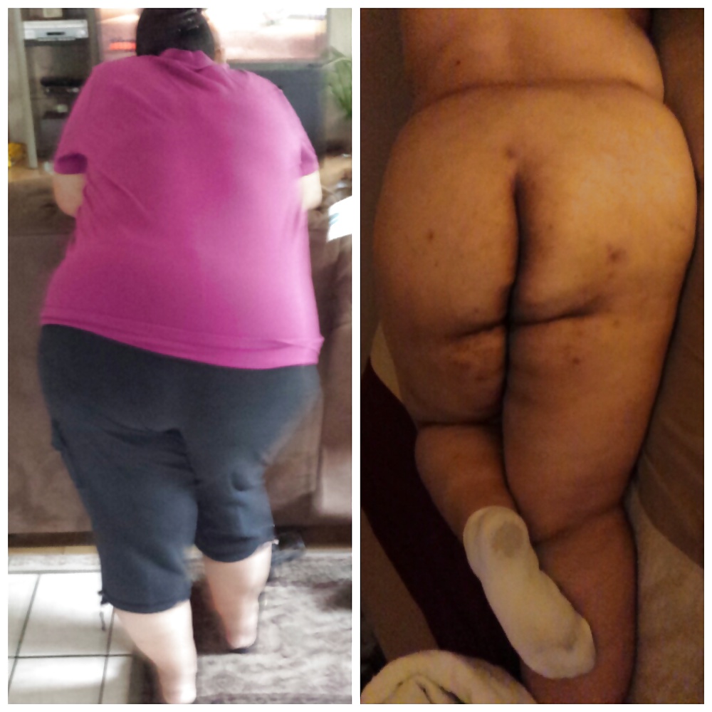 BBW Wife Before, After Pics  #17191599