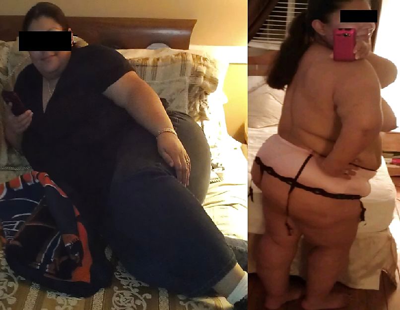 BBW Wife Before, After Pics  #17191636