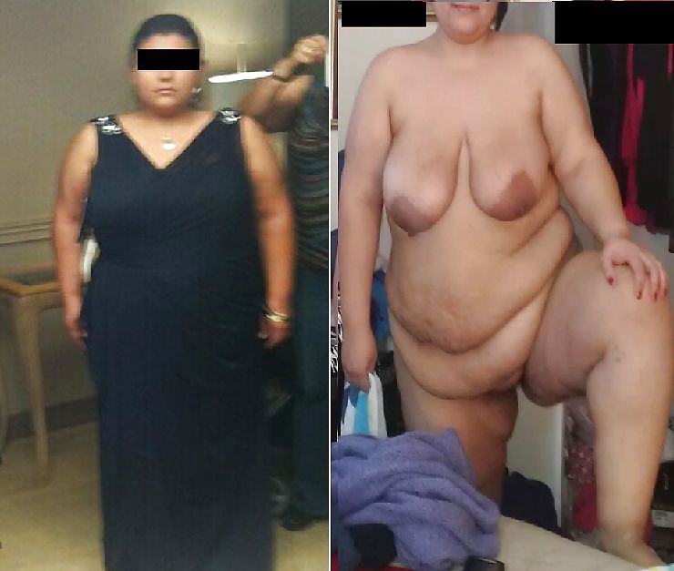 BBW Wife Before, After Pics  #17191650
