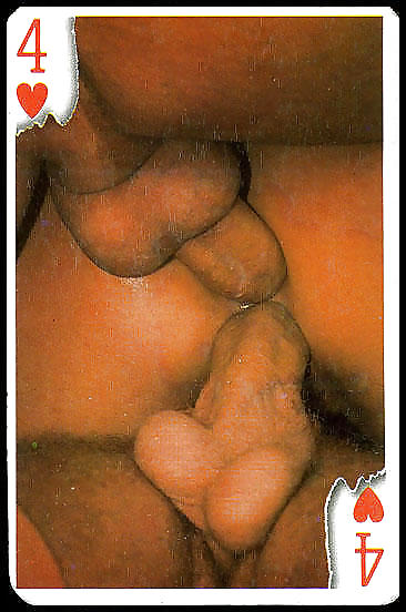 Erotic Playing Cards 12 - Hardcore Photo Porn c. 2000 #12790912