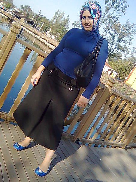 Turkish arab hijab turbanli asian esengul #10372554