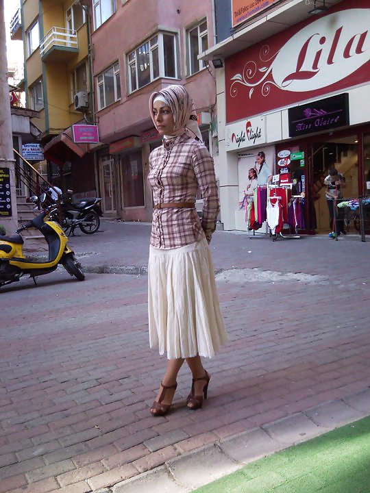 Turbanli arab turkish hijab muslim #19152560