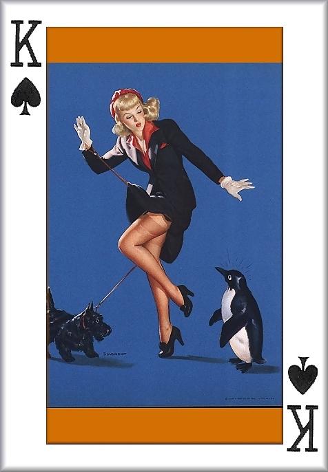 Gil Elvgrens Pin up Playing Cards #17135134
