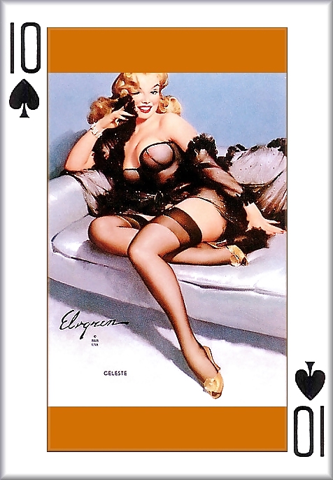 Gil Elvgrens Pin up Playing Cards #17135151