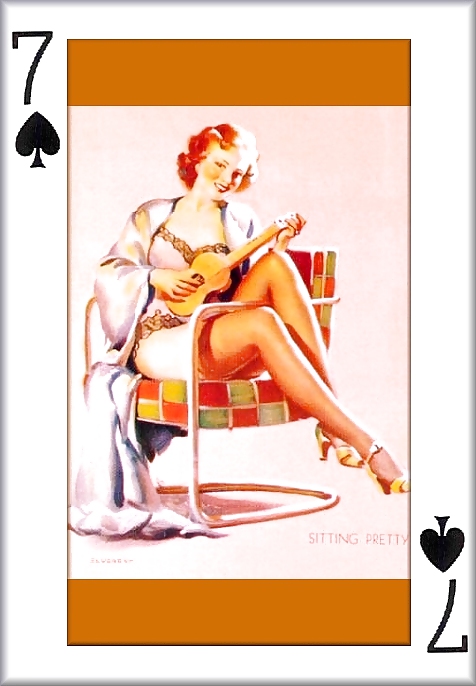 Gil Elvgrens Pin up Playing Cards #17135173