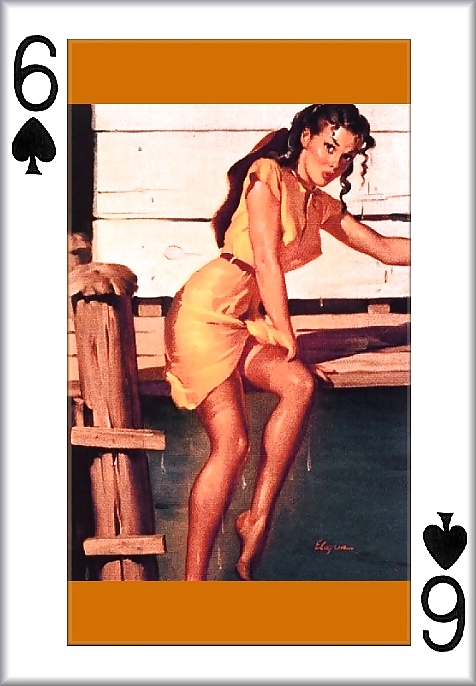 Gil Elvgrens Pin up Playing Cards #17135180