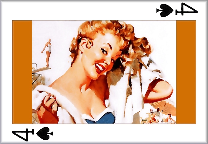 Gil Elvgrens Pin up Playing Cards #17135191