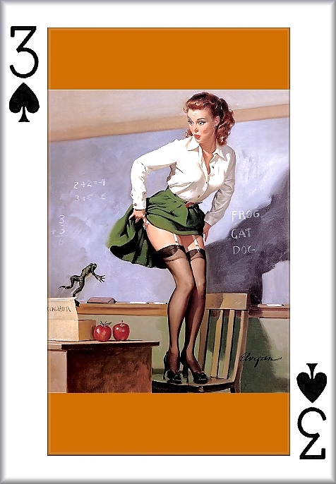 Gil Elvgrens Pin up Playing Cards #17135198