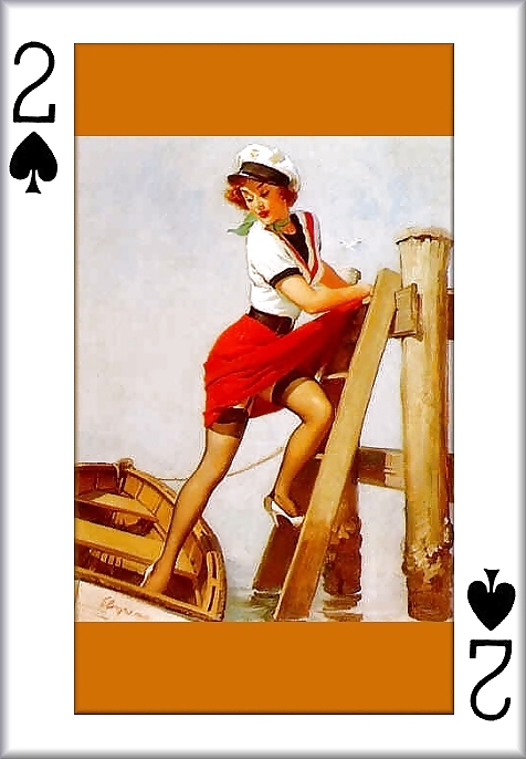Gil Elvgrens Pin up Playing Cards #17135202