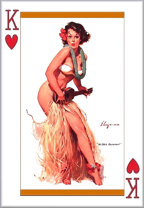 Gil Elvgrens Pin up Playing Cards #17135209