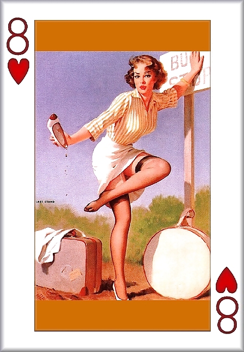 Gil Elvgrens Pin up Playing Cards #17135225