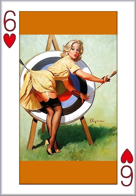 Gil Elvgrens Pin up Playing Cards #17135237