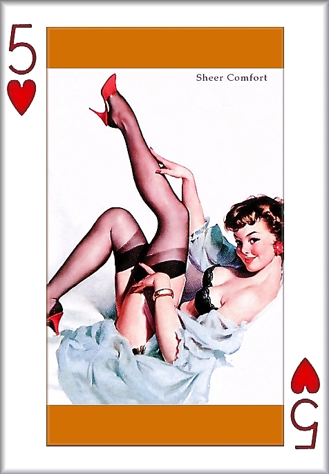 Gil Elvgrens Pin up Playing Cards #17135242