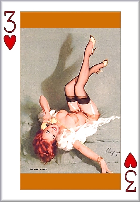 Gil Elvgrens Pin up Playing Cards #17135254