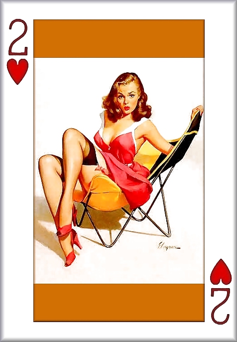 Gil Elvgrens Spielkarten Pin Up #17135261