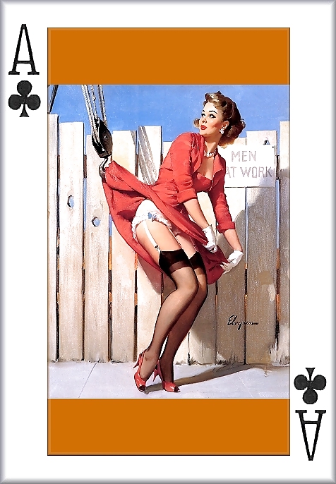 Gil Elvgrens Pin up Playing Cards #17135266