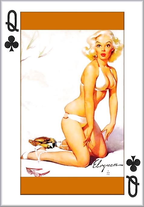 Gil Elvgrens Pin up Playing Cards #17135274