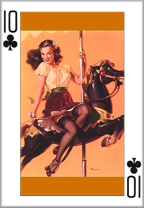 Gil Elvgrens Spielkarten Pin Up #17135280