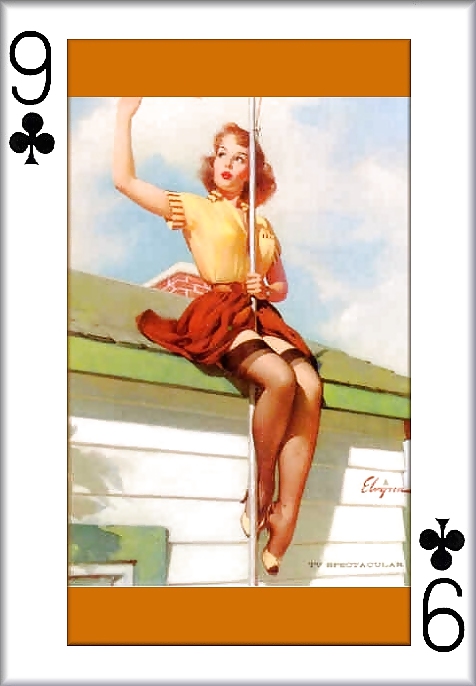 Gil Elvgrens Pin up Playing Cards #17135283