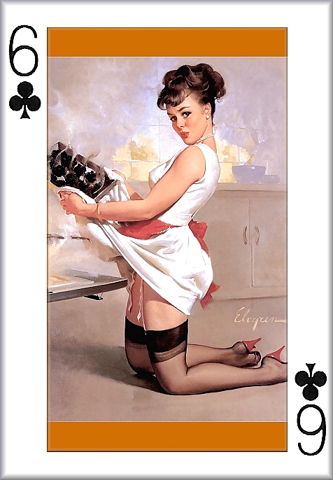 Gil Elvgrens Pin up Playing Cards #17135294