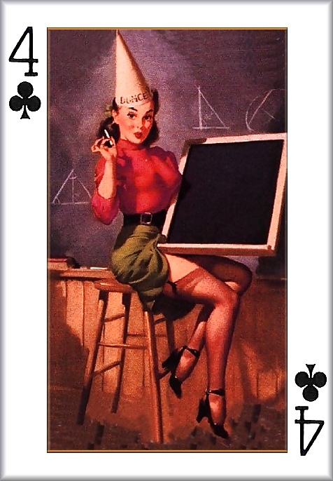 Gil Elvgrens Pin up Playing Cards #17135299