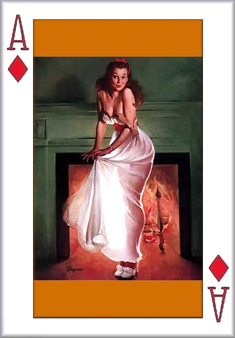 Gil Elvgrens Pin up Playing Cards #17135317