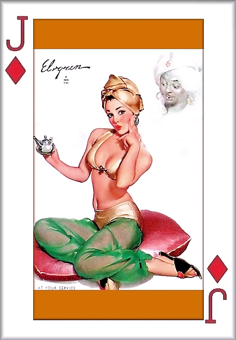 Gil Elvgrens Pin up Playing Cards #17135340