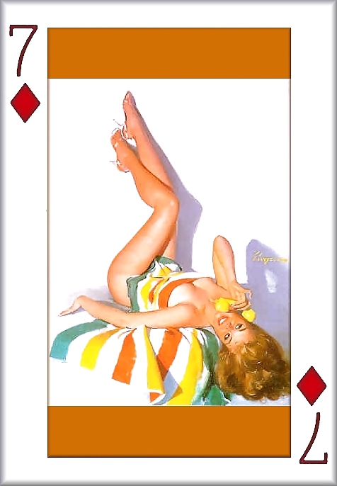 Gil Elvgrens Pin up Playing Cards #17135370