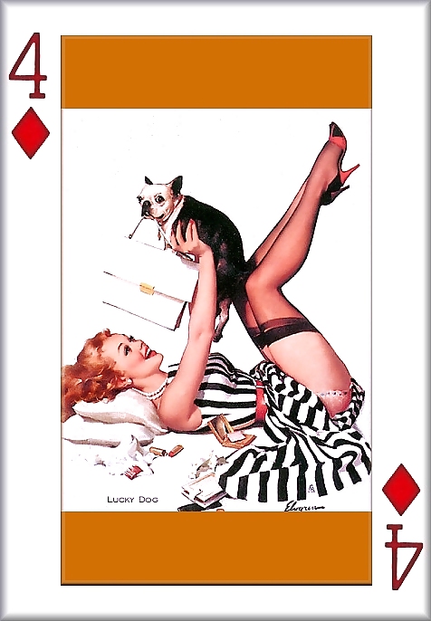 Gil Elvgrens Pin up Playing Cards #17135388