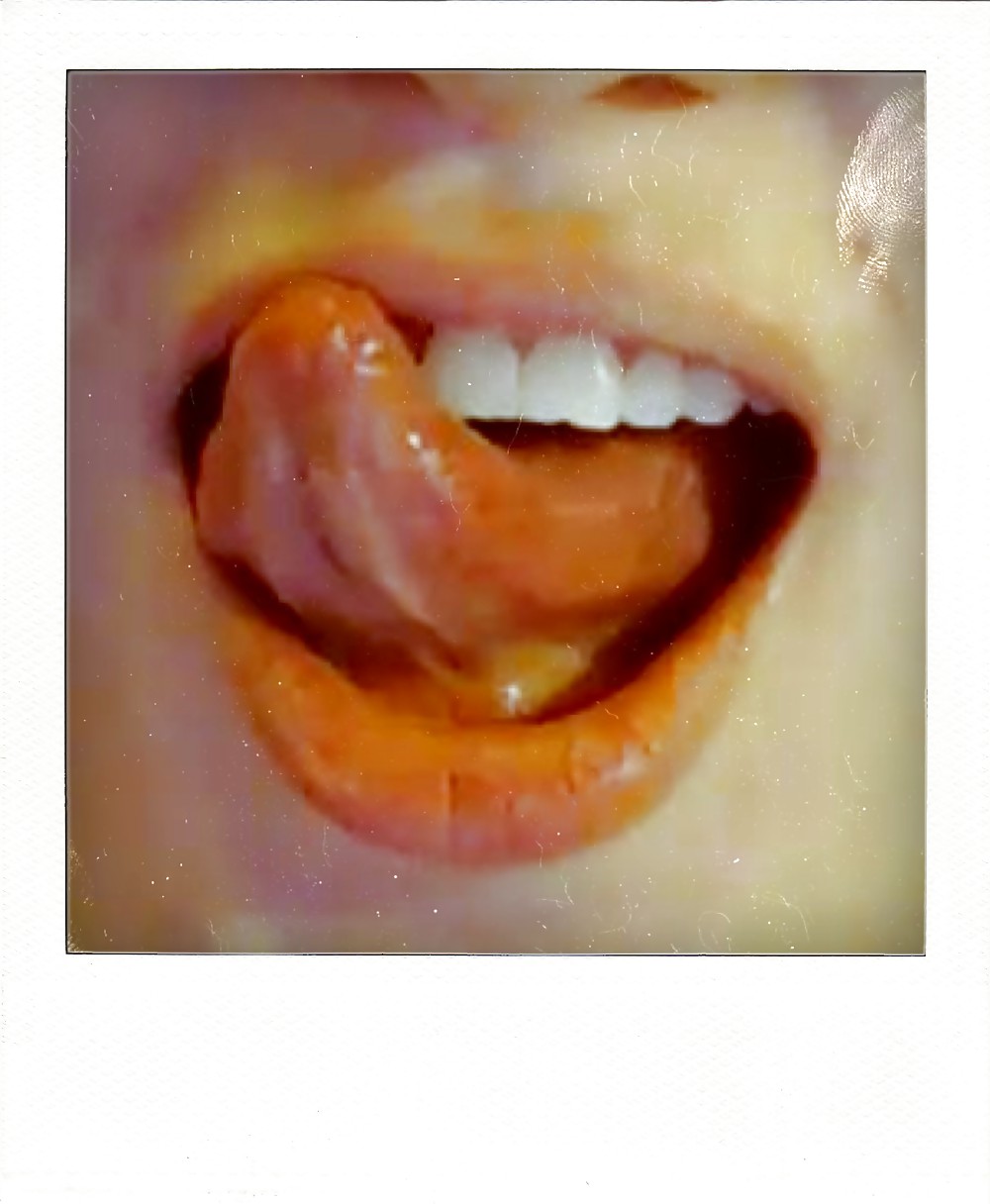 Ihr Sexy Mund, Lippen Und Zunge ... #16994235