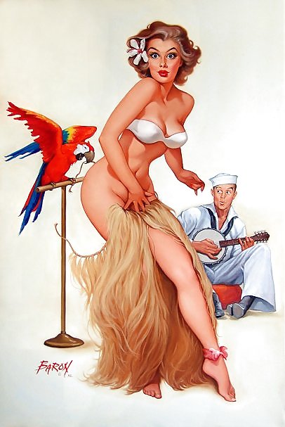 Vintage Pinups Baron Von Lind #1057536