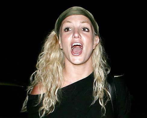 Britney Spears open mouth #18891419