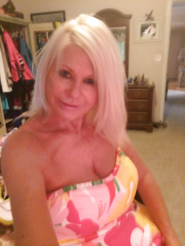 Busty Blond Granny huge tits #15450024