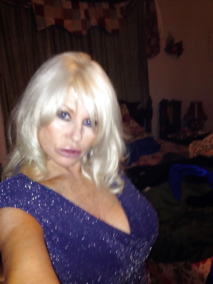 Busty Blond Granny huge tits #15450054