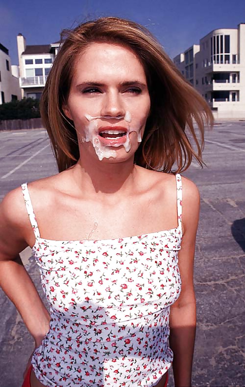 Public cum facials #4218006