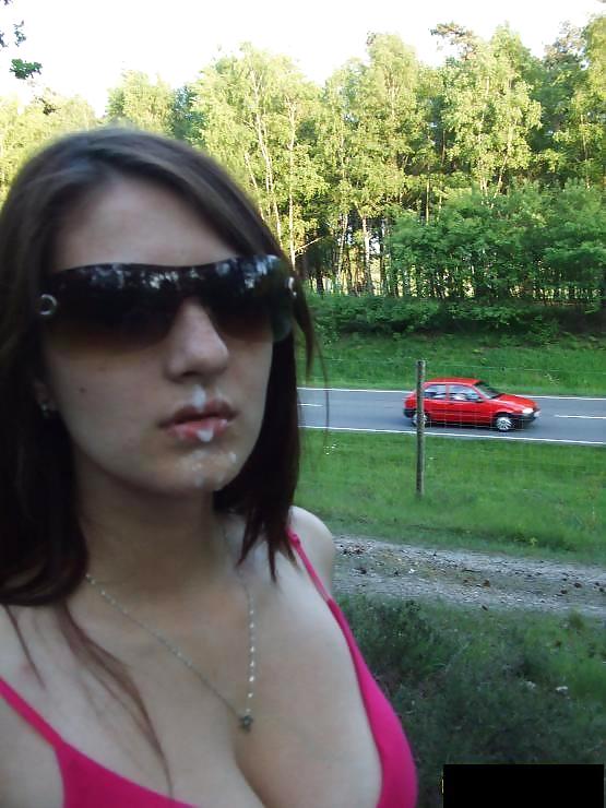 Public cum facials #4218068