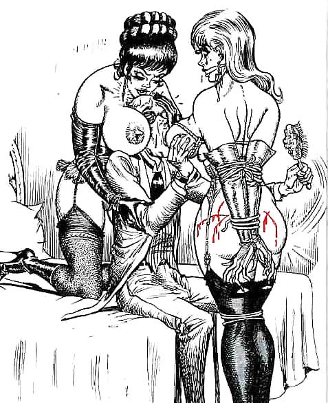 Thematic Drawn Porn Art 10 - BDSM (1) #11755764