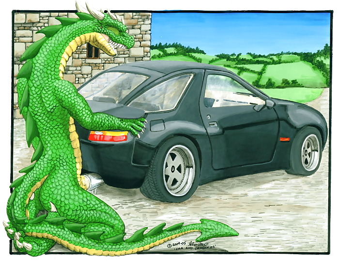 Dragones follando coches.
 #123413